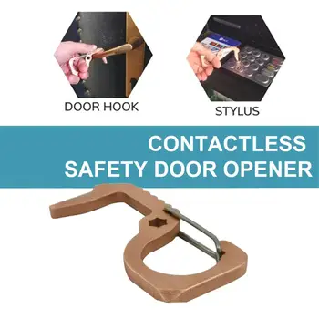 RubRab NO TOUCH Door Handle Handmade Door Opener Key Chain Artifact Keychain Avoid Touching Key Buckle climbing button carabiner
RubRab NO TOUCH Door Handle Handmade Door Opener Key Chain Artifact Keychain Avoid Touching Key Buckle climbing button carabiner
