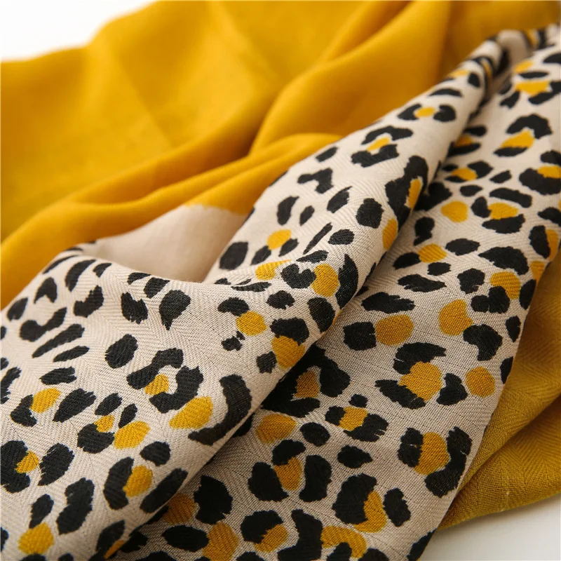 Waliicorners Women Wrap Pashmina Stole Bufandas Muslim Hijab Animal Leopard Dot Fringe Viscose Shawl Scarf 31 Hea132fd6ec8b49aa98f2aefb3d43f851l