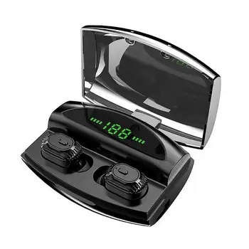 HiMISS XG20 TWS Earphone Wireless Bluetooth V5.0 LED Display Hands Free Earbuds Sports Headphone Support Call Conversation
HiMISS XG20 TWS Earphone Wireless Bluetooth V5.0 LED Display Hands Free Earbuds Sports Headphone Support Call Conversation