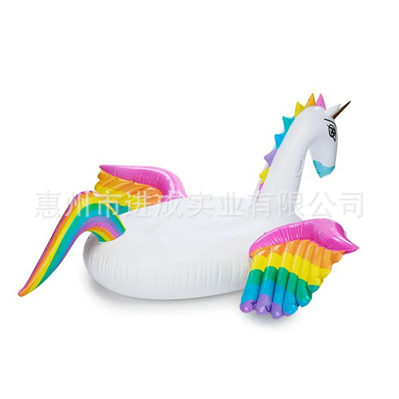 Manufacturers Profession Made Environmentally Friendly Thick Inflatable Color Pegasus Floating Row with Wing Rainbow Pegasus
Manufacturers Profession Made Environmentally Friendly Thick Inflatable Color Pegasus Floating Row with Wing Rainbow Pegasus