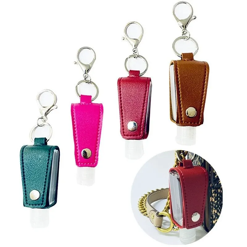 Hand Sanitizer Keychain Holder Travel Bottle Refillable Containers 30ml Flip Cap Reusable Bottles with Keychain Carrier
Hand Sanitizer Keychain Holder Travel Bottle Refillable Containers 30ml Flip Cap Reusable Bottles with Keychain Carrier