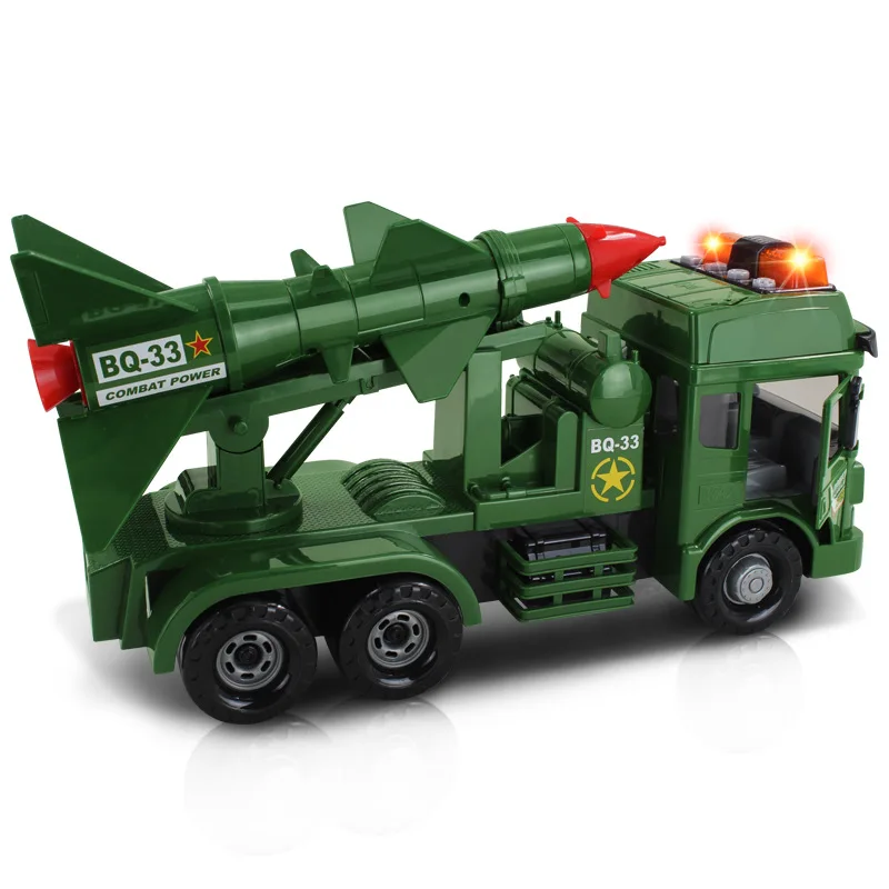 Yue Fei 1883 LEFEI Large Size Military Air Defense Missile Car Children Inertia Engineering Vehicle Hot Selling Model Toy
Yue Fei 1883 LEFEI Large Size Military Air Defense Missile Car Children Inertia Engineering Vehicle Hot Selling Model Toy