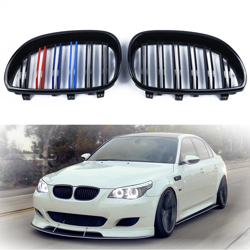 For BMW E60 E61 5 Series 03-10 Touring Gloss Black Kidney Sport Front-Grill 2pcs
For BMW E60 E61 5 Series 03-10 Touring Gloss Black Kidney Sport Front-Grill 2pcs