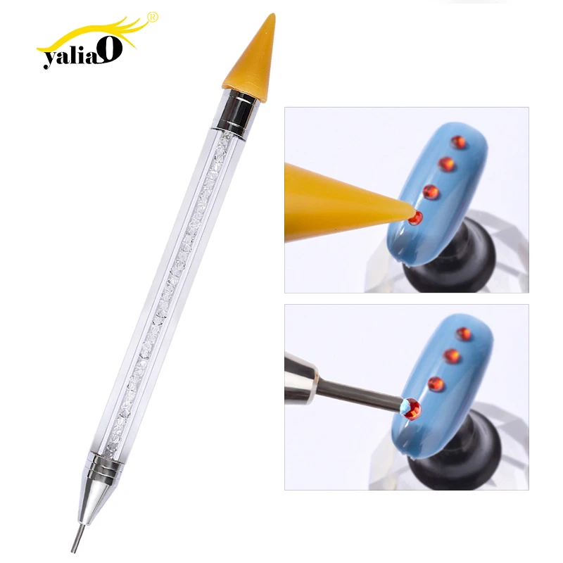 YALIAO Dual-ended Dotting Pen Nail Rhinestone Picker Wax UV Gel Painting Nail Decoration Manicure Tools Kit
YALIAO Dual-ended Dotting Pen Nail Rhinestone Picker Wax UV Gel Painting Nail Decoration Manicure Tools Kit
