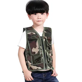 Training Adjustable Zipper Shooting Hunting Outdoor Nylon Cloth Multi Pocket Field Children Tactical Vest Protective
Training Adjustable Zipper Shooting Hunting Outdoor Nylon Cloth Multi Pocket Field Children Tactical Vest Protective