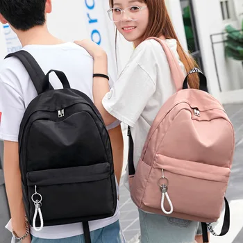 Korean-Style College-Style Backpack Girls' Waterproof High School Student Bag 
Korean-Style College-Style Backpack Girls' Waterproof High School Student Bag
