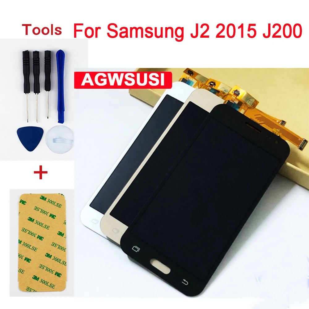 Сенсорный экран для Samsung Galaxy J2 2015 J200 SM J200F J200Y J200H J200FN дигитайзер сенсорное стекло +