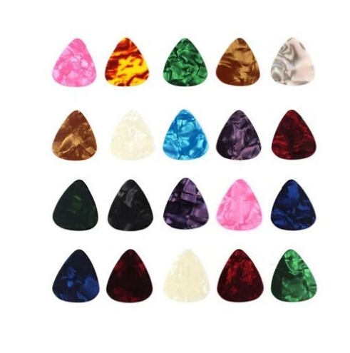 100Pcs New Acoustic Picks Plectrum Celluloid Electric Smooth Guitar Pick Accessories 0.38-0.46-0.58-0.6-0.76mm mixed
100Pcs New Acoustic Picks Plectrum Celluloid Electric Smooth Guitar Pick Accessories 0.38-0.46-0.58-0.6-0.76mm mixed