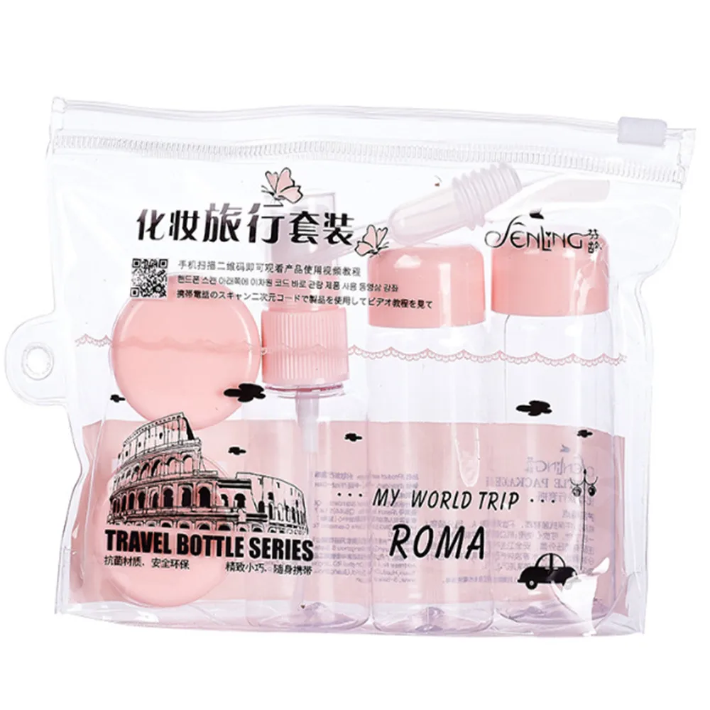 7pc/Set Travel Makeup Cosmetic Face Cream Pot Bottles Plastic Transparent Empty Make Up Container Bottle Travel Accessories
7pc/Set Travel Makeup Cosmetic Face Cream Pot Bottles Plastic Transparent Empty Make Up Container Bottle Travel Accessories