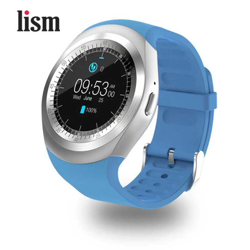 Bluetooth Y1 Smart Watch Relogio Android SmartWatch Phone Call GSM Sim Remote Camera Information Display Sports Pedometer
Bluetooth Y1 Smart Watch Relogio Android SmartWatch Phone Call GSM Sim Remote Camera Information Display Sports Pedometer
