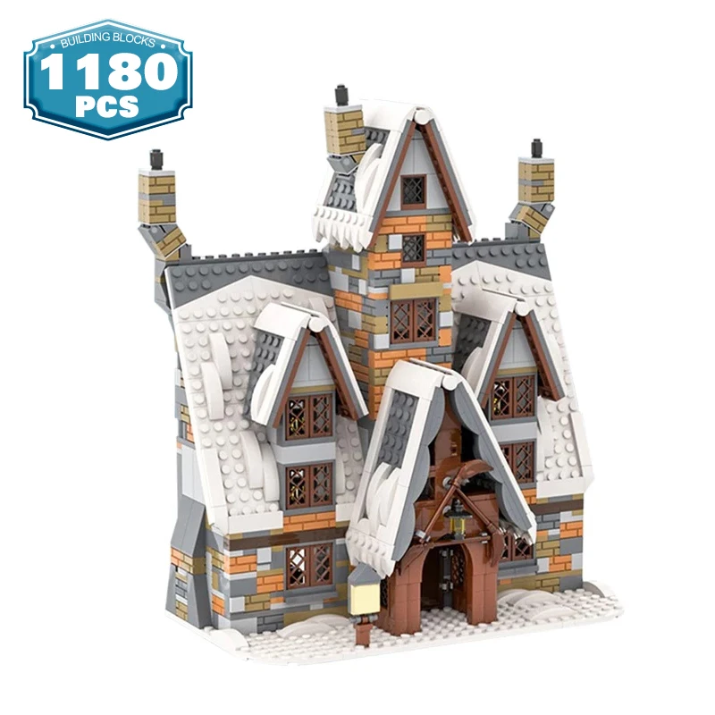 MOC Magice World Movie Collection Architecture Winter Village Building Blocks City Street View Snow House Model Bricks Toys Gift
MOC Magice World Movie Collection Architecture Winter Village Building Blocks City Street View Snow House Model Bricks Toys Gift