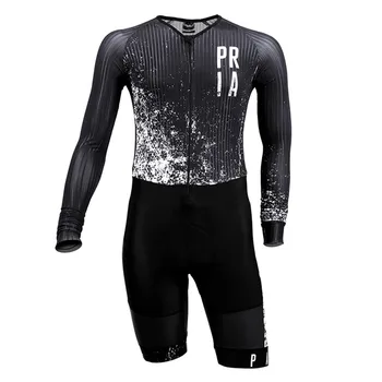 2020 Paria triathlon Long sleeve skinsuit cycling Men‘s bicycle sports ciclismo body set splash clothes MTB speed suit jumpsuit
2020 Paria triathlon Long sleeve skinsuit cycling Men‘s bicycle sports ciclismo body set splash clothes MTB speed suit jumpsuit