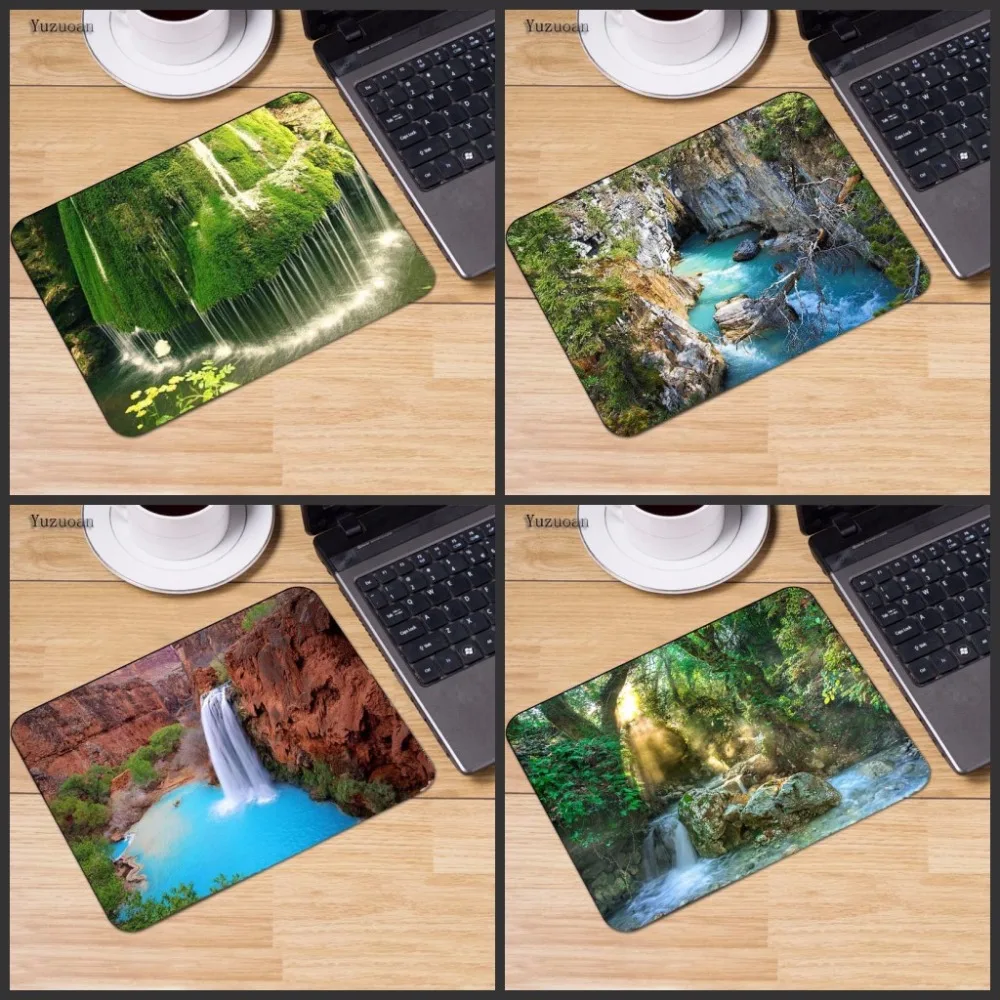 Mairuige Waterfalls Green Water Beautiful Gaming Rubber Mouse Pad Notebook Keyboard Table Mat Speed Version Size For 18*22CM
Mairuige Waterfalls Green Water Beautiful Gaming Rubber Mouse Pad Notebook Keyboard Table Mat Speed Version Size For 18*22CM