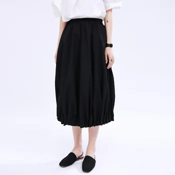 WOMENGAGA 2020 Summer New Bud Skirt Solid Pocket Elastic Waist Casual Pleated Mid-length Streetwear Loose Girl Female A454
WOMENGAGA 2020 Summer New Bud Skirt Solid Pocket Elastic Waist Casual Pleated Mid-length Streetwear Loose Girl Female A454