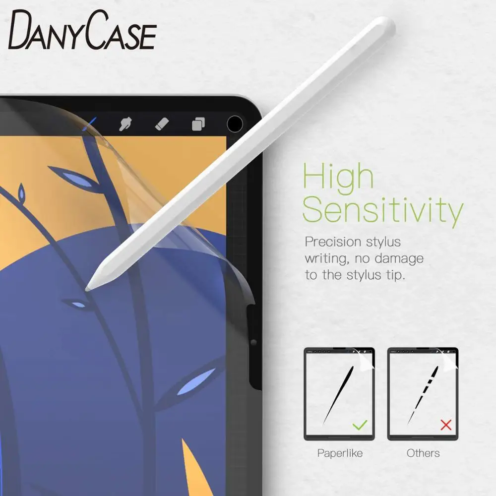 Paper Like Screen Protector Film Matte PET Painting Write For Apple iPad 2018 9.7 Air 2 3 4 10.5 10.9 2020 Pro 11 10.2 7th Gen
Paper Like Screen Protector Film Matte PET Painting Write For Apple iPad 2018 9.7 Air 2 3 4 10.5 10.9 2020 Pro 11 10.2 7th Gen