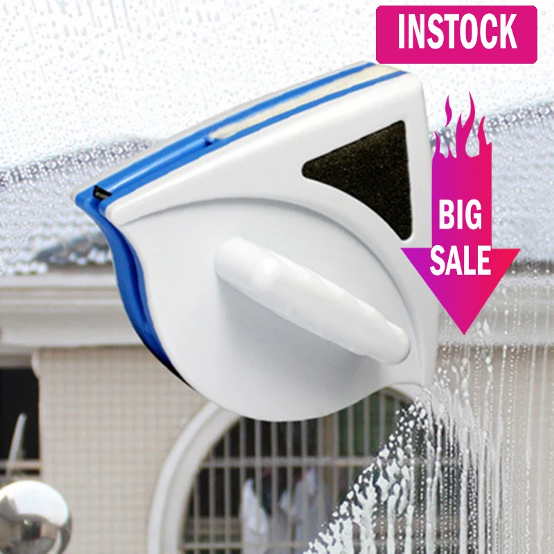 Magnetic Window Wiper Double Sided Glass Cleaner Brush Tool Magnetic Brush Glass Brush For Washing Household Cleaning Tool
Magnetic Window Wiper Double Sided Glass Cleaner Brush Tool Magnetic Brush Glass Brush For Washing Household Cleaning Tool