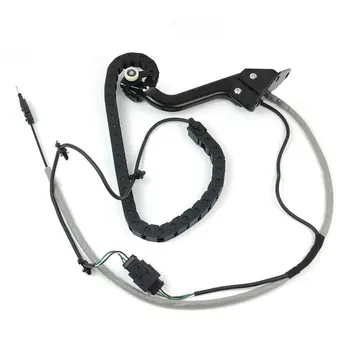 Left Styling Black Sliding Door Cable Side Electric Car Durable Lower Roller Track Replacement Iron For Benz Sprinter 9068203369
