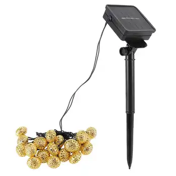luz solar led para exterior Energy Saving 20LED Solar Light Globe String Lights Holiday Decoration Light for Christmas Party
luz solar led para exterior Energy Saving 20LED Solar Light Globe String Lights Holiday Decoration Light for Christmas Party