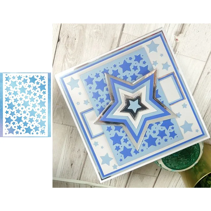 Star Background Metal Cutting Dies for Scrapbooking and Card Making Paper Craft 2019 New die cuts
Star Background Metal Cutting Dies for Scrapbooking and Card Making Paper Craft 2019 New die cuts