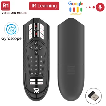 R1 31 IR Learning Keys Wireless Air Mouse Gyroscope 2.4G Smart Voice Remote Control for X96 H96 MAX Android TV Box vs G20S G30
R1 31 IR Learning Keys Wireless Air Mouse Gyroscope 2.4G Smart Voice Remote Control for X96 H96 MAX Android TV Box vs G20S G30