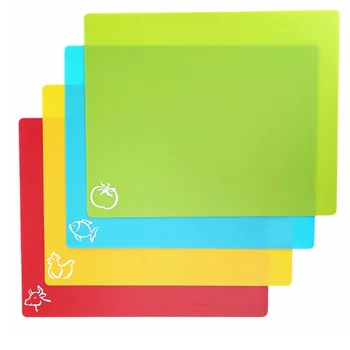 4pcs/set 38x30.5cm Flexible Non-slip Rectangle Plastic Cutting Mats Chopping Block Back Food Cutting Board Cutting Kitchen Tool
4pcs/set 38x30.5cm Flexible Non-slip Rectangle Plastic Cutting Mats Chopping Block Back Food Cutting Board Cutting Kitchen Tool