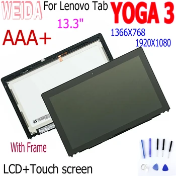WEIDA For Lenovo Yoga 13 Yoga13 Series LCD Display Touch Screen Assembly with Frame Suitable for Yoga 13 1920X1080 1366X768
WEIDA For Lenovo Yoga 13 Yoga13 Series LCD Display Touch Screen Assembly with Frame Suitable for Yoga 13 1920X1080 1366X768