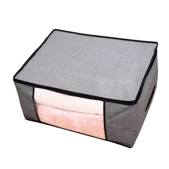 Transparent Window Quilt Clothing Storage Bag Non-Woven Folding Storage Box Quilt Clothing Storage Bag Fabric Storage Box
Transparent Window Quilt Clothing Storage Bag Non-Woven Folding Storage Box Quilt Clothing Storage Bag Fabric Storage Box