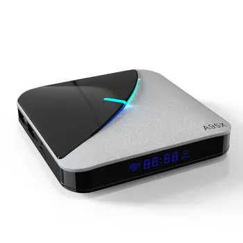 A95X F3 Air Smart Android TV Box S905X3 2GB RAM 16GB ROM 5G WIFI bluetooth 4.0 Android 9.0 4K 8K Set Top Box with 6 RGB Light 
A95X F3 Air Smart Android TV Box S905X3 2GB RAM 16GB ROM 5G WIFI bluetooth 4.0 Android 9.0 4K 8K Set Top Box with 6 RGB Light
