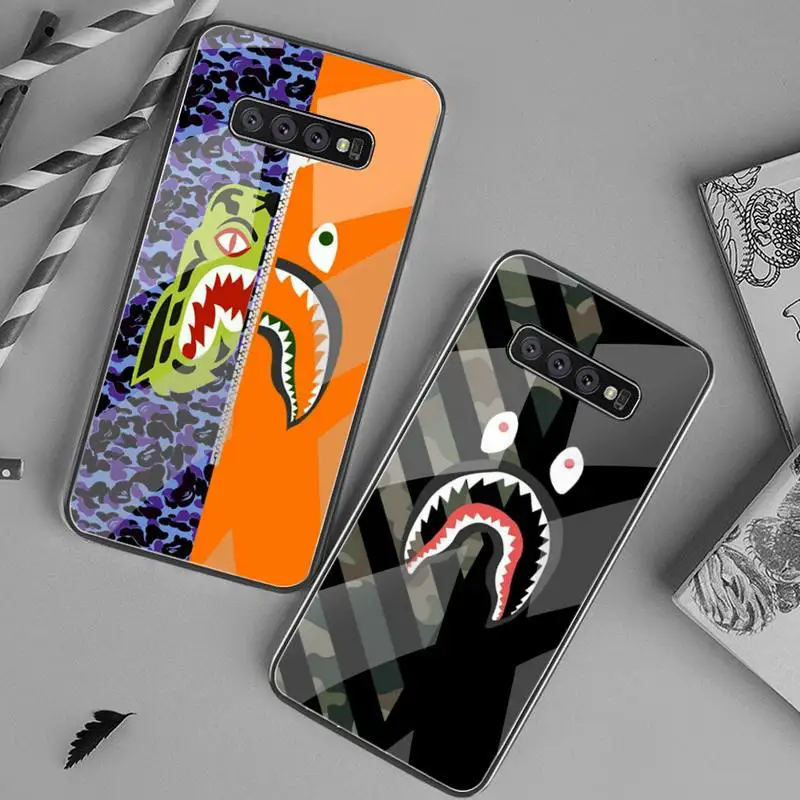 Bape Shark Phone Case Tempered Glass For Samsung S20 Plus S7 S8 S9 S10 Plus Note 8 9 10 Plus
Bape Shark Phone Case Tempered Glass For Samsung S20 Plus S7 S8 S9 S10 Plus Note 8 9 10 Plus