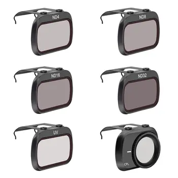 6Pcs/Set Camera Lens Filter ND4/ND8/ND16/ND32/MCUV/CPL Gimbal Lens Filter For DJI Mavic Mini Drone Accessories
6Pcs/Set Camera Lens Filter ND4/ND8/ND16/ND32/MCUV/CPL Gimbal Lens Filter For DJI Mavic Mini Drone Accessories