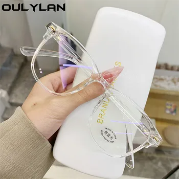 Oulylan Transparent Eyeglasses Women Men Anti Blue Light Glasses Frames Student Computer Goggles Simple Optical Myopia Frames
Oulylan Transparent Eyeglasses Women Men Anti Blue Light Glasses Frames Student Computer Goggles Simple Optical Myopia Frames
