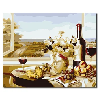 50x40cm Oil Painting By Numbers Life Pre-meal Scenery Nature Pictures On Canvas Room Decoration Frameless DIY Digital Paint Ho
50x40cm Oil Painting By Numbers Life Pre-meal Scenery Nature Pictures On Canvas Room Decoration Frameless DIY Digital Paint Ho