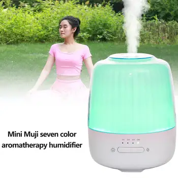 400ml 7 Color LED Ultrasonic Air Humidifier High Efficiency Environmental Protection Aromatherapy Essential Oil Diffuser
400ml 7 Color LED Ultrasonic Air Humidifier High Efficiency Environmental Protection Aromatherapy Essential Oil Diffuser