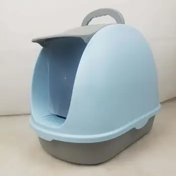 Portable handle Large Pet Dog Toilet Front clamshell Cats Training Pet Potty Closed Litter Box Splashproof Pets Products
Portable handle Large Pet Dog Toilet Front clamshell Cats Training Pet Potty Closed Litter Box Splashproof Pets Products