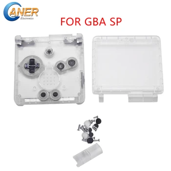 Ganer Transparent For GameBoy Advance SP shells Classic Replacement For GBA SP Housing Case Cover
Ganer Transparent For GameBoy Advance SP shells Classic Replacement For GBA SP Housing Case Cover