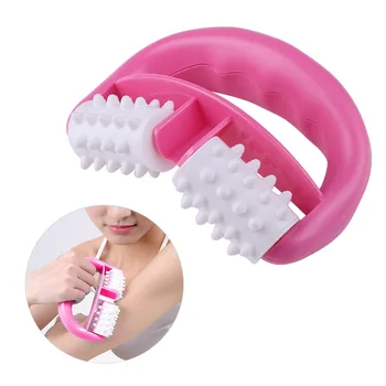 Handheld D Type Roller Massager Fat Control Massage Tool Anti Cellulite Trigger Point Massage Rollers for Leg Abdomen Neck Butto
Handheld D Type Roller Massager Fat Control Massage Tool Anti Cellulite Trigger Point Massage Rollers for Leg Abdomen Neck Butto