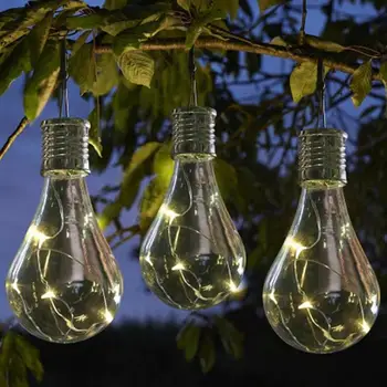 Solar Powered Warm White LED Hanging Light Bulbs Garden Outdoor Light Waterproof 0.24W 1.2V Solar Copper Light Bulb Party Decor 
Solar Powered Warm White LED Hanging Light Bulbs Garden Outdoor Light Waterproof 0.24W 1.2V Solar Copper Light Bulb Party Decor