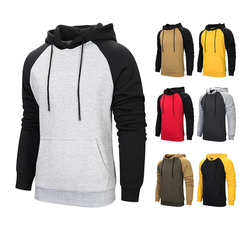 2020 solid color splicing Plush Hoodie fashion men's autumn and winter oversize top designer cloths oversized sweatshirt
2020 solid color splicing Plush Hoodie fashion men's autumn and winter oversize top designer cloths oversized sweatshirt