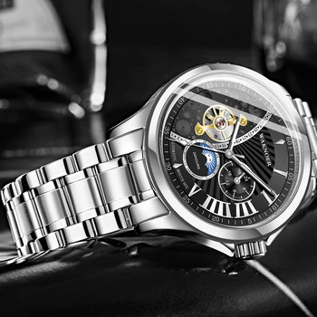 Luxury Men Watch 2019 Roman Numerals Men Mechanical Watch Automatic Fashion Luxury Stainless Steel Male Clock Relogio Masculino
Luxury Men Watch 2019 Roman Numerals Men Mechanical Watch Automatic Fashion Luxury Stainless Steel Male Clock Relogio Masculino