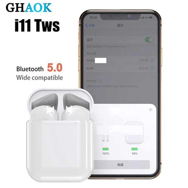Touch control i11 tws Bluetooth 5.0 Earphone Wireless earphones PK i12 tws i20 i13 i30 i60 for Iphone Xiaomi HUAWEI Samsung
Touch control i11 tws Bluetooth 5.0 Earphone Wireless earphones PK i12 tws i20 i13 i30 i60 for Iphone Xiaomi HUAWEI Samsung