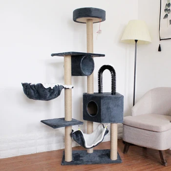 Luxury Cat Shelf Cat Scratching Post Four Seasons Universal One Grinding Claw Cat Tree Cat Litter Cat House Tower Cat Toy
Luxury Cat Shelf Cat Scratching Post Four Seasons Universal One Grinding Claw Cat Tree Cat Litter Cat House Tower Cat Toy
