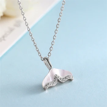 S925 Sterling Silver Necklace Pendant Classic Exquisite Wild Temperament Whale Tail Inlaid Zircon Item Pendant
S925 Sterling Silver Necklace Pendant Classic Exquisite Wild Temperament Whale Tail Inlaid Zircon Item Pendant