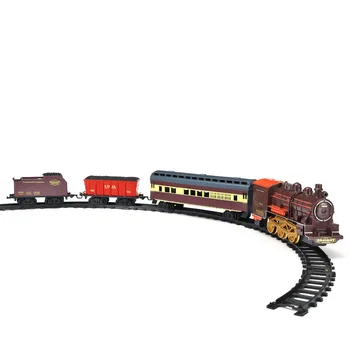 Retro Electric Train Toy Rails Remote Control Train Model Railway Set Train Dynamic Steam RC Trains Set Simulation Model Toy Set
Retro Electric Train Toy Rails Remote Control Train Model Railway Set Train Dynamic Steam RC Trains Set Simulation Model Toy Set