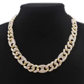 Box with tongue lock clasp fashion cuban link curb chain iced out bling USA street rapper dancer men's hip hop necklace cz charm
Box with tongue lock clasp fashion cuban link curb chain iced out bling USA street rapper dancer men's hip hop necklace cz charm
