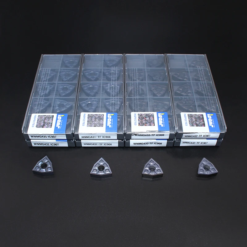WNMG080408 TF IC907 IC908 WNMG080404 карбидная Вставка инструмент для наружной обточки |