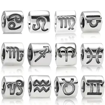 PDB ZZ 48 Original 925 Sterling Silver Twelve Constellation Charm Beads Suitable for DIY Bracelet Women and Girls Jewelry Gifts
PDB ZZ 48 Original 925 Sterling Silver Twelve Constellation Charm Beads Suitable for DIY Bracelet Women and Girls Jewelry Gifts