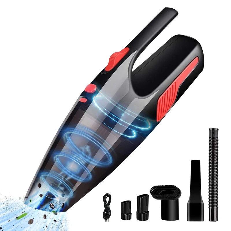Handheld Vacuum, Hand Vacuum Cordless with High Power, Mini Vacuum Cleaner Handheld Powered By Li-Ion Battery Rechargeable Quick
Handheld Vacuum, Hand Vacuum Cordless with High Power, Mini Vacuum Cleaner Handheld Powered By Li-Ion Battery Rechargeable Quick