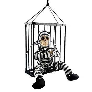 Hanging Prison Sound Control Halloween Decor KTV Motion Sensor Light Up Trick Glowing Eye Battery Operated Ghost Prisoners Prop
Hanging Prison Sound Control Halloween Decor KTV Motion Sensor Light Up Trick Glowing Eye Battery Operated Ghost Prisoners Prop