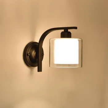 American-Style Simple Glass Wall Lamp Simple and Elegant Bedroom Bedside Lamp Balcony Porch Restaurant Wall Lamp Lamp
American-Style Simple Glass Wall Lamp Simple and Elegant Bedroom Bedside Lamp Balcony Porch Restaurant Wall Lamp Lamp
