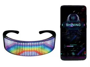 Programmable Bluetooth RGB fullcolor glowling LED Glasses, luminous LED Glasses for Parties, Led Lighting Glasses for Festivals,
Programmable Bluetooth RGB fullcolor glowling LED Glasses, luminous LED Glasses for Parties, Led Lighting Glasses for Festivals,
